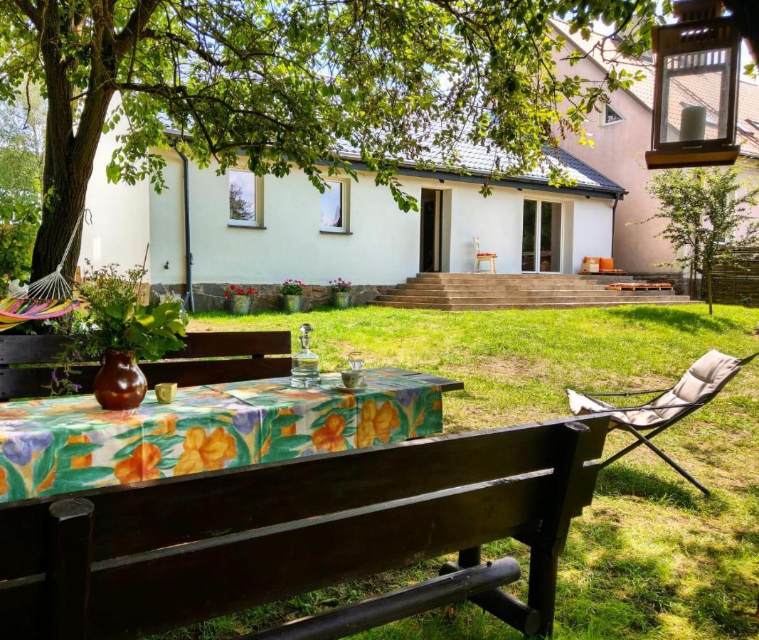 Przystanek Bajka W Puszczy Zielonce Villa Dabrowka Koscielna Exteriör bild